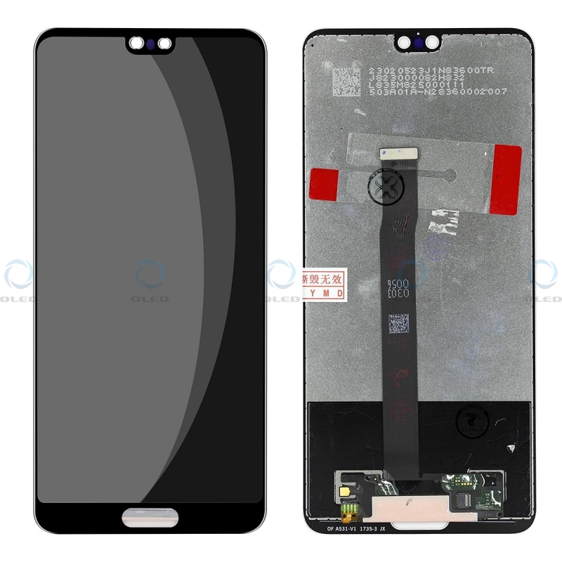 Écran LCD De Rechange Pour Huawei P20 (EML-L29/L09) - Kit De Réparation Complet Avec Film Trempé